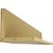 Ekena Millwork 2-Sided (L-beam) Sandblasted Endurathane Faux Wood Ceiling Beam, Premium Aged, 4"W x 8"H  x 20'L BMSD2C0040X080X240ZD - alternate 6
